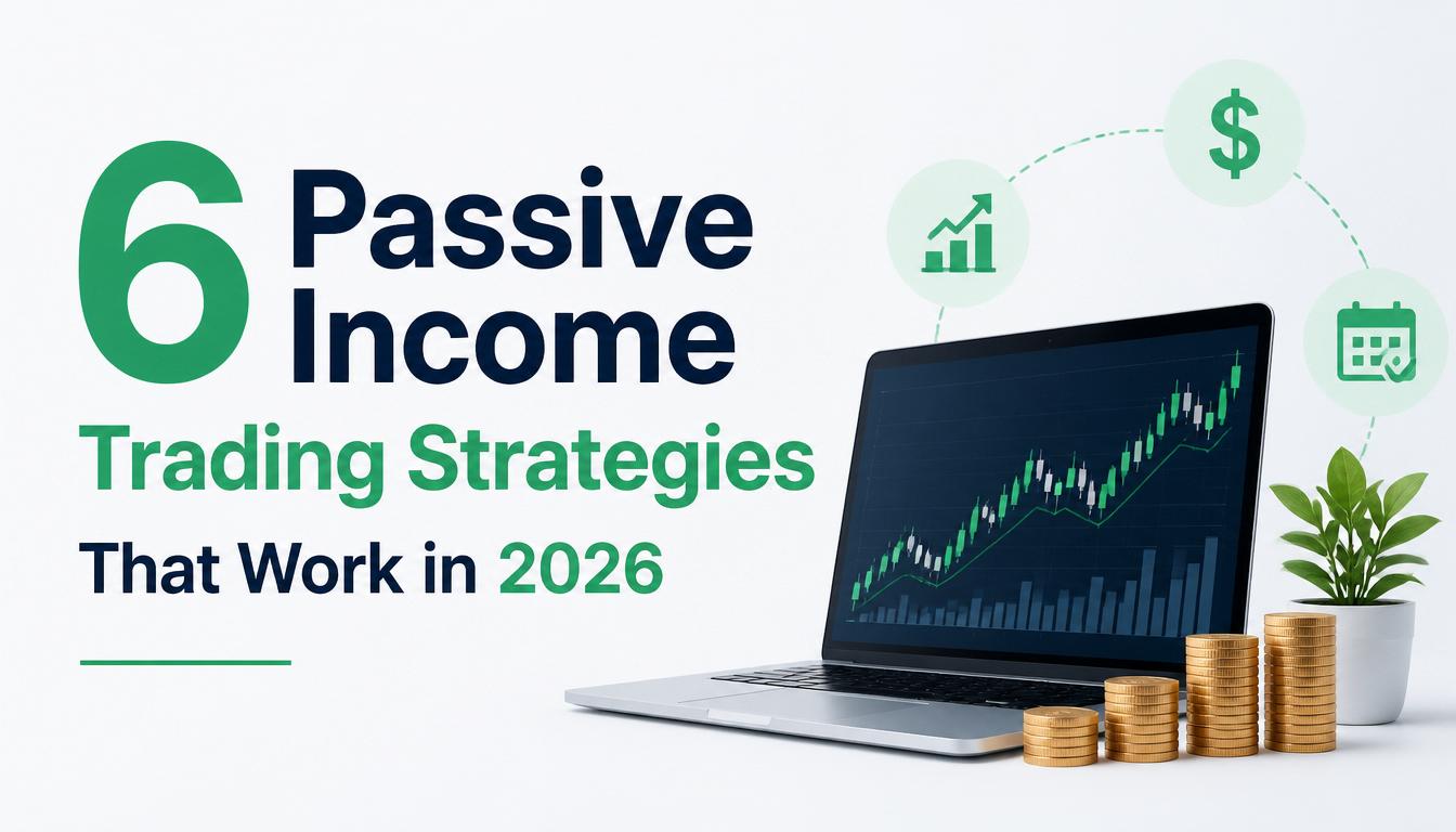 6 Passive Income Trading Strategies That Work in 2026