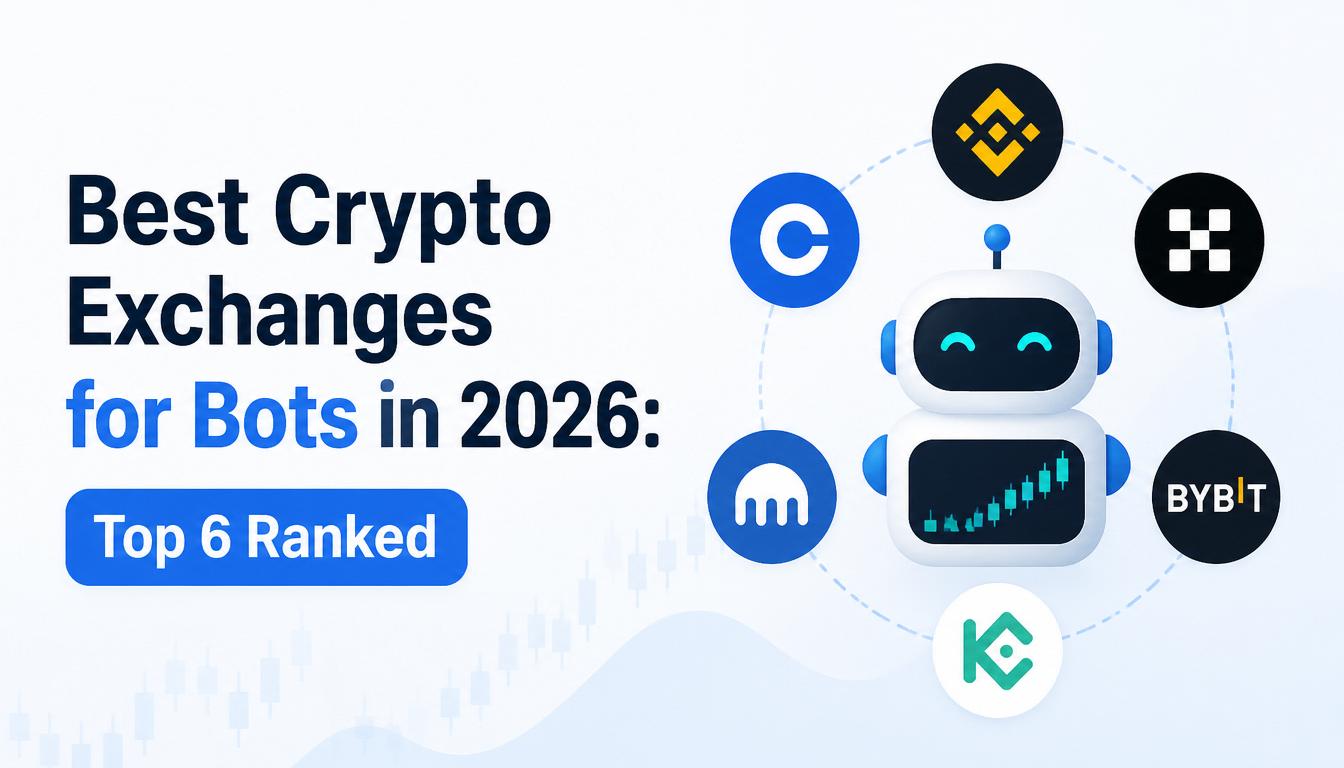 Best Crypto Exchanges for Bots in 2026: Top 6 Ranked