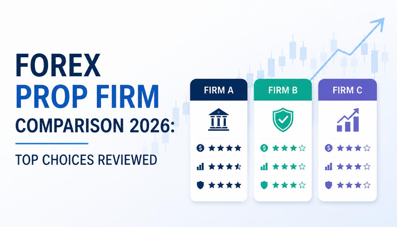 Forex Prop Firm Comparison 2026: Top Choices Reviewed
