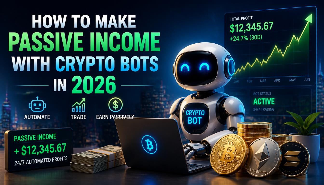 How to Make Passive Income with Crypto Bots in 2026